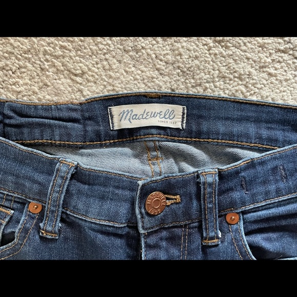 Madewell Skinny Skinny dark denim jeans Size 27 - Picture 2 of 4